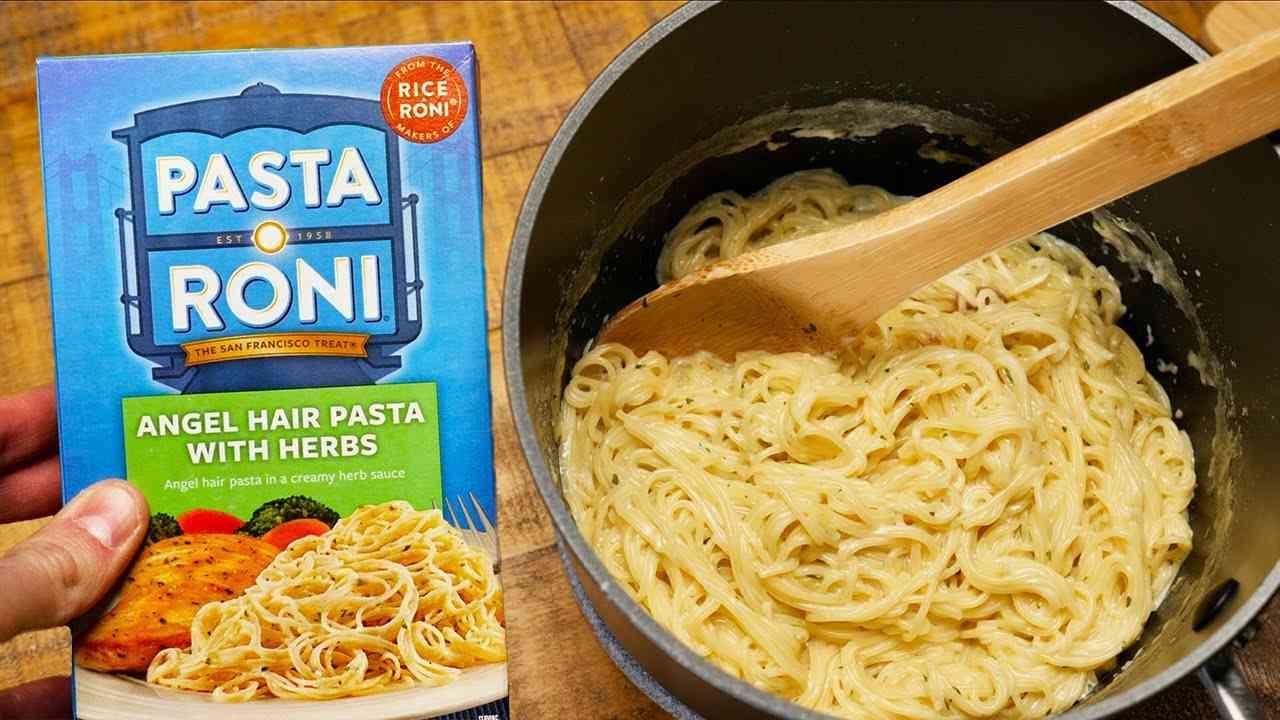 Pasta Roni Angel Hair Pasta with Herbs – Creamy Herb-Infused Angel Hair Pasta